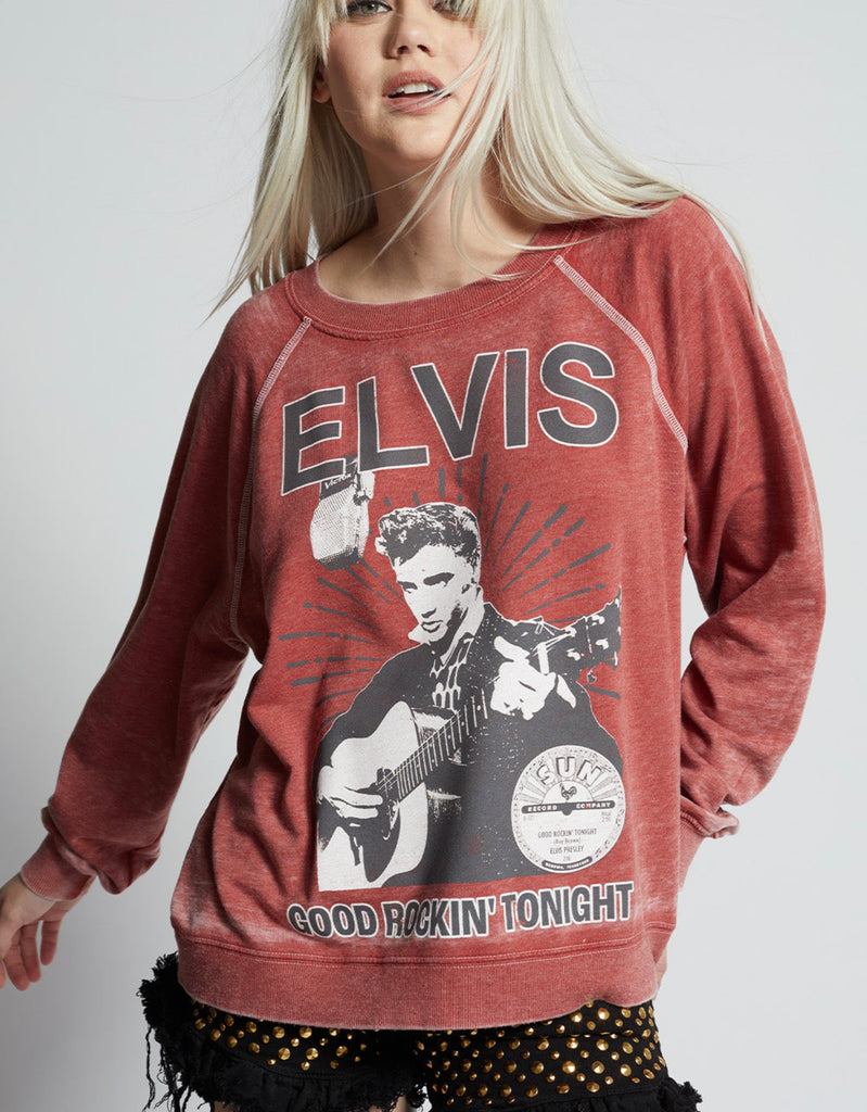 Recycled Karma Elvis Sweatshirt