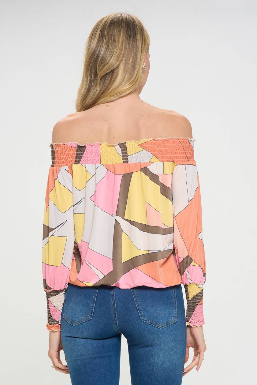 Last Tango Multi Color Blouse